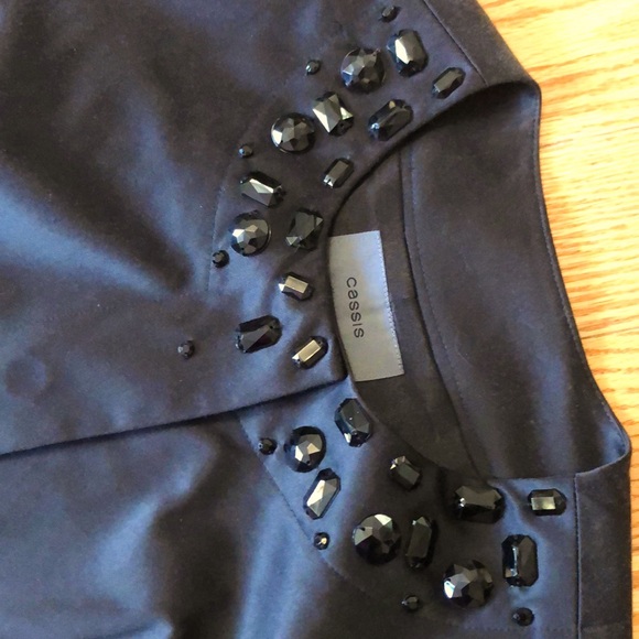 Blazer w rhinestone detail - Picture 3 of 5